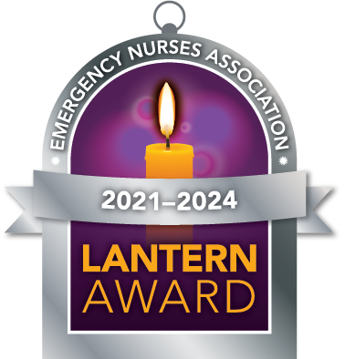 ENA Lantern Award logo 2021 to 2024